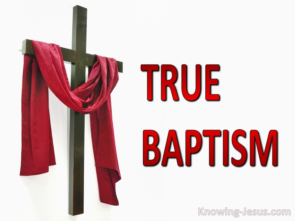 True Baptism (devotional)10-21 (red)